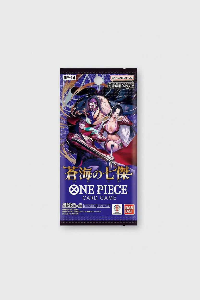 One Piece OP‑14 “Azure Sea’s Seven” Booster Pack (JP)