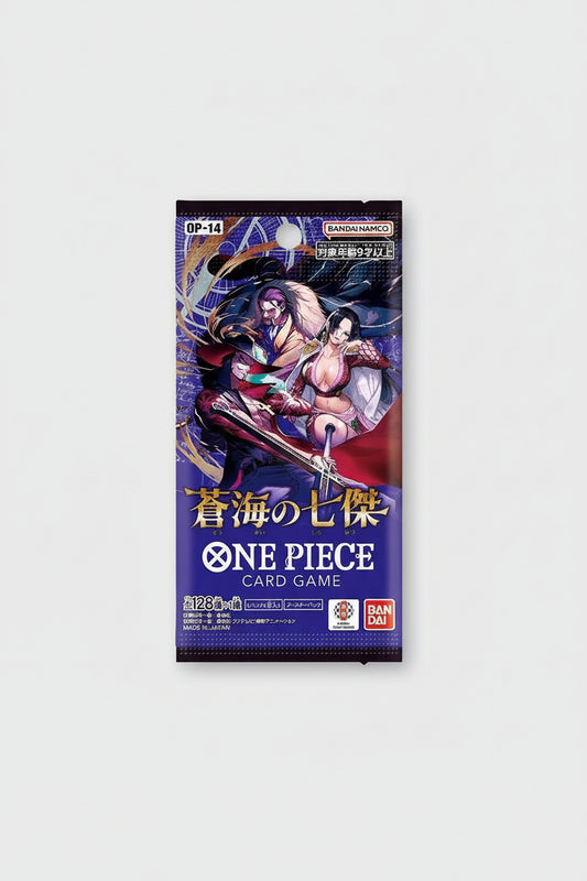 One Piece OP‑14 “Azure Sea’s Seven” Booster Pack (JP)